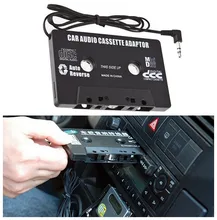 2015 NEW AUDIO CAR CASSETTE TAPE ADAPTER CONVERTER 3.5 MM for iPod video/nano/MP3/CD/MD Audio Car Cassette Tape Player Adapter
