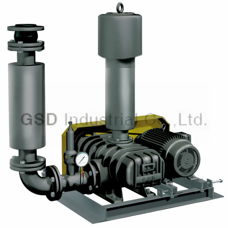 GRB отходов, очистки воды, воздуха, 3 лепестка корни, горизонтального типа, бумажной