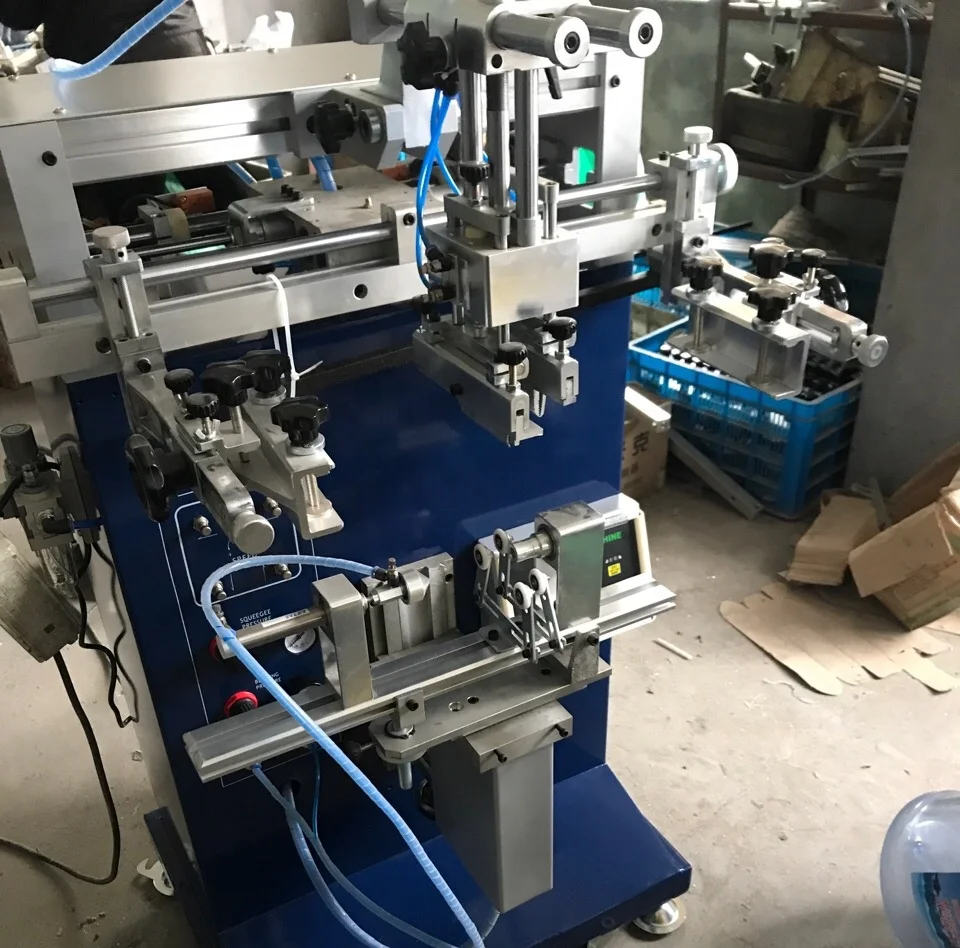 Plastic Bottle cup cylinder skil screen printer YLS-250M/S