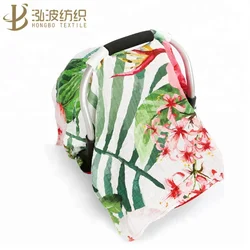 Custom Muslin Cotton Baby Car Seat Cover