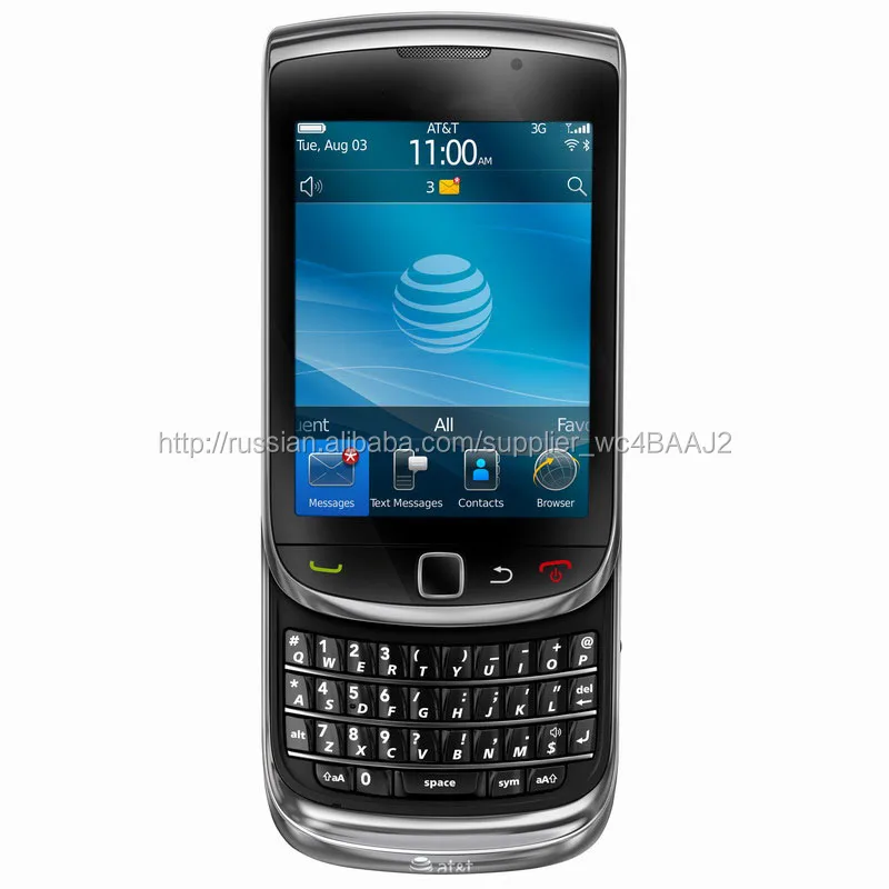 Первоначально новая Классический слайдер Smart Touch сотовый телефон факел B9800 разблокирована