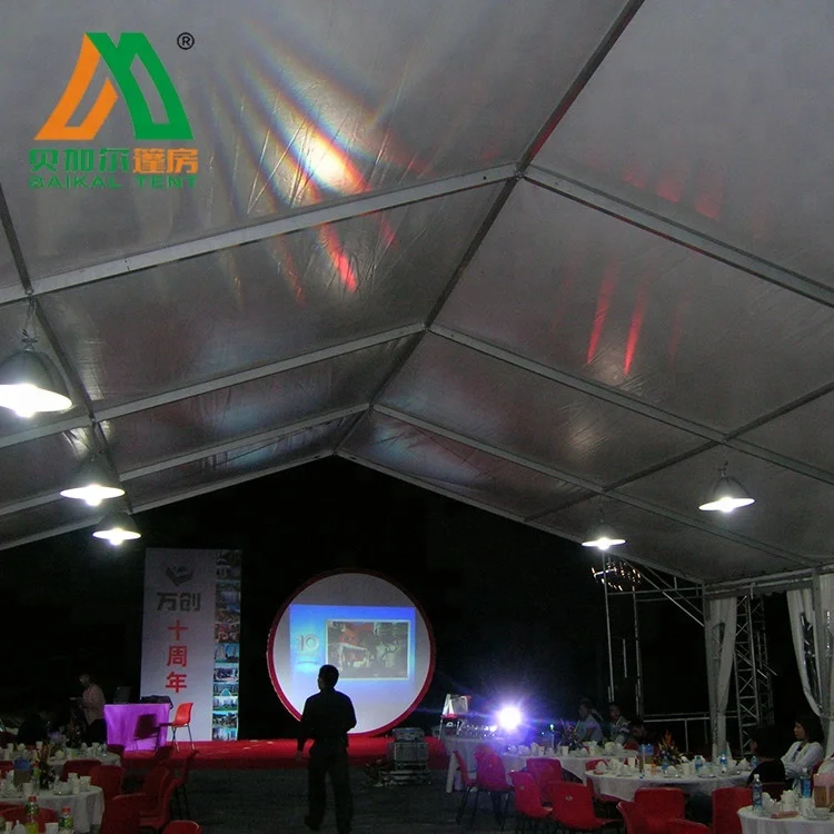 20 x 20 big outdoor white pvc wedding commercial party tent