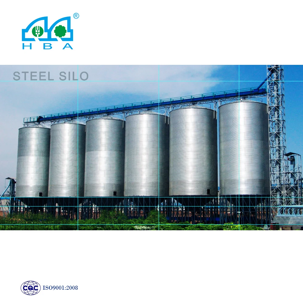 
heavy equipment 5000*4T grain steel silo 