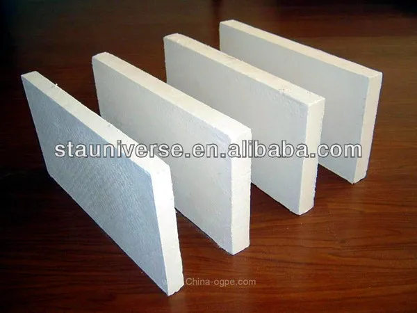 STA Ceramic fiberboard high temperature fire insulation cotton high density aluminum silicate ceramic fiber board