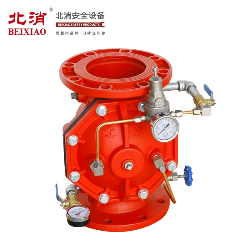 Fire DN150 GGG50 PN16 Ductile Iron Pilot Adjustable Pressure Reducing Reduced Valve