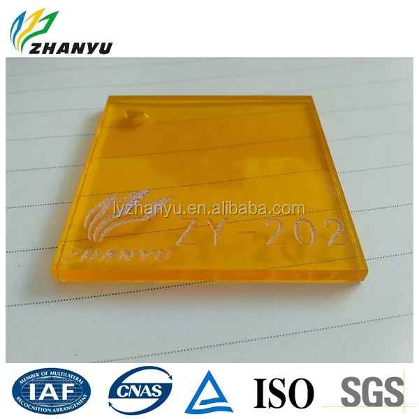 China supplier acrylic plastic decorative material sheet number 202