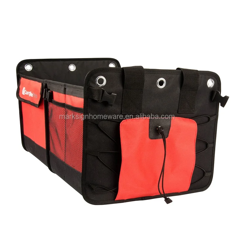 Adjustable Compartment Premium Quality Car Trunk Organizer with Cooler Bag