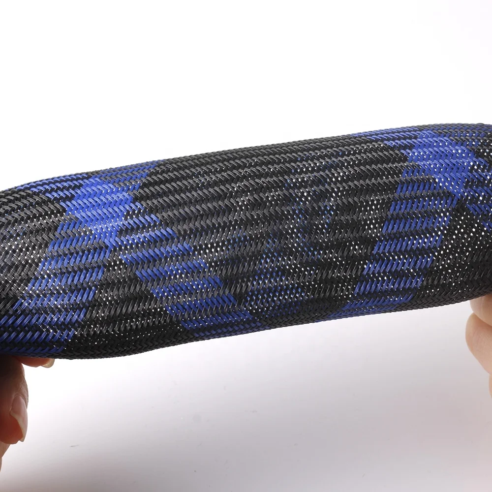 Cable Management Sleeve Wire Sleeve Fabric Braided Sleeve 38MM