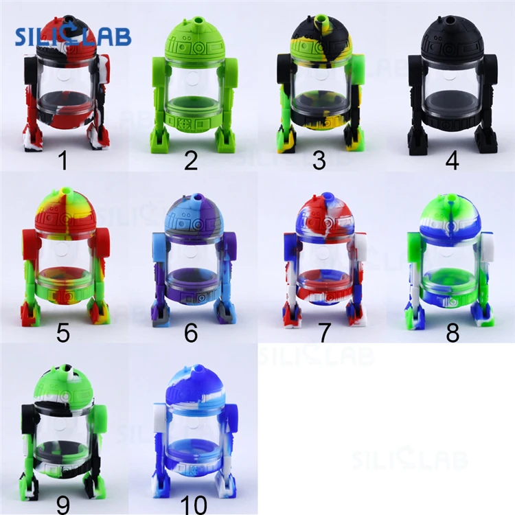 China Glass Smoking Wholesale Silicone Bubbler 6 Inch Concentrate Water Smoking Pipe