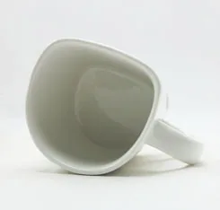 Christmas wholesale logo printed coffee mug cookie mug with cookie holder