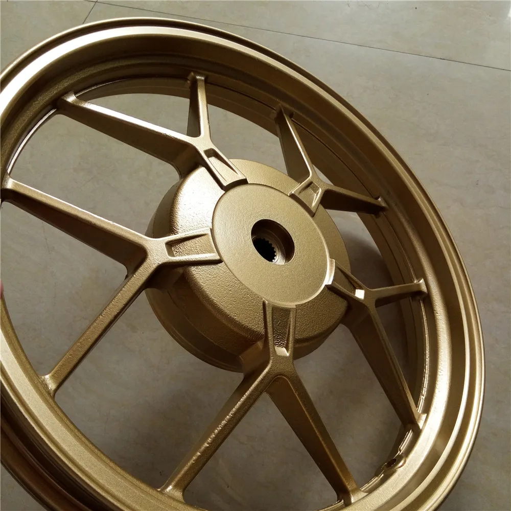 Aluminum alloy motorcycle wheel scooter rims 14 inch