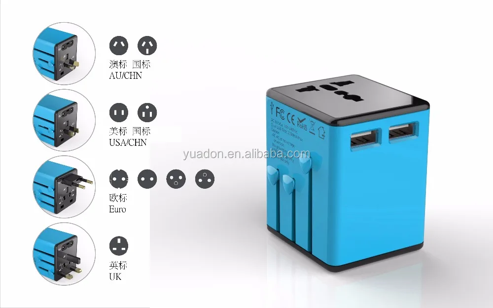 Dual USB Car Charger 2.5A for Mobile Phone Safety Car Charger