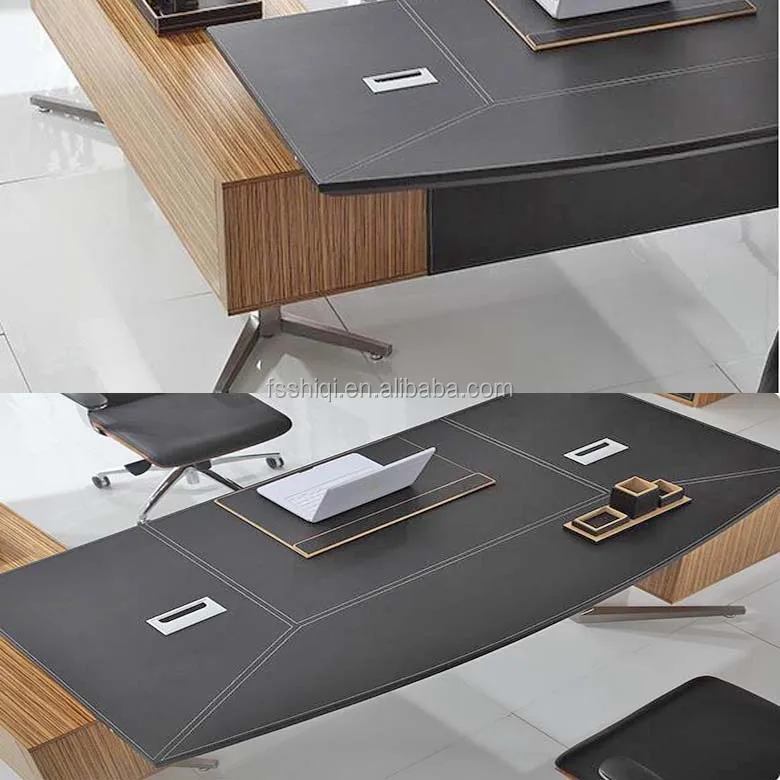 Modern office funiture aluminum base executive office desks