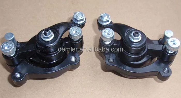 Front + Rear Disc Brake Caliper Pads For ATV Quad Dirt Mini Pocket Rocket Bike 47cc 49cc