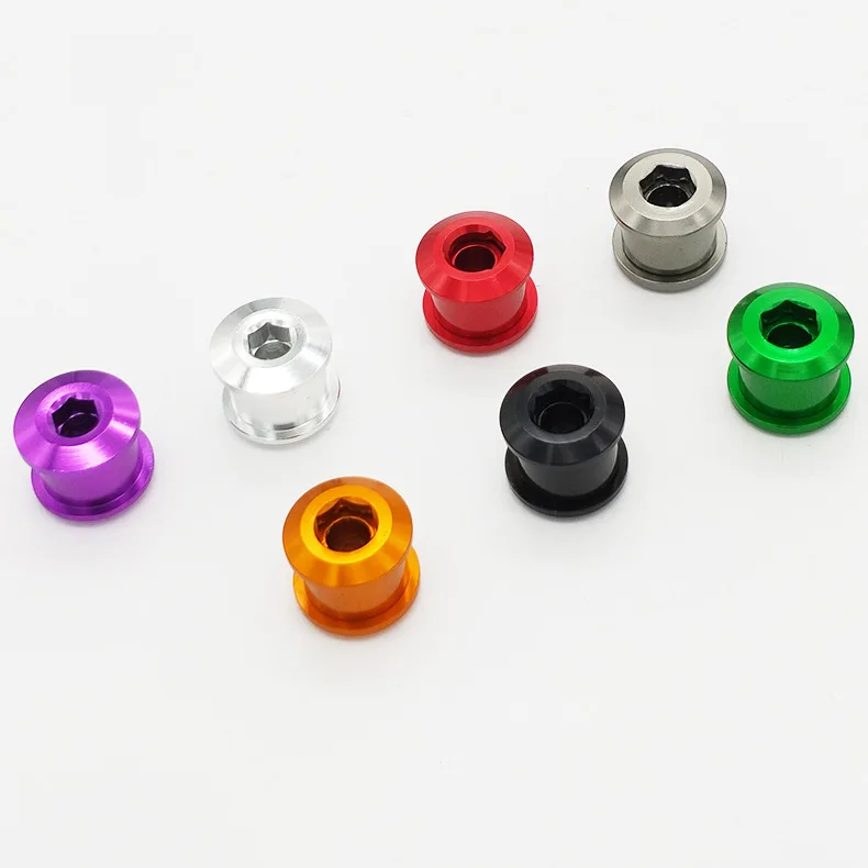 Chain ring Bolts Bicycle Chainwheel Screws CNC 7075 MTB Road Bicycle Disc Screw for Crankset Bike Parts
