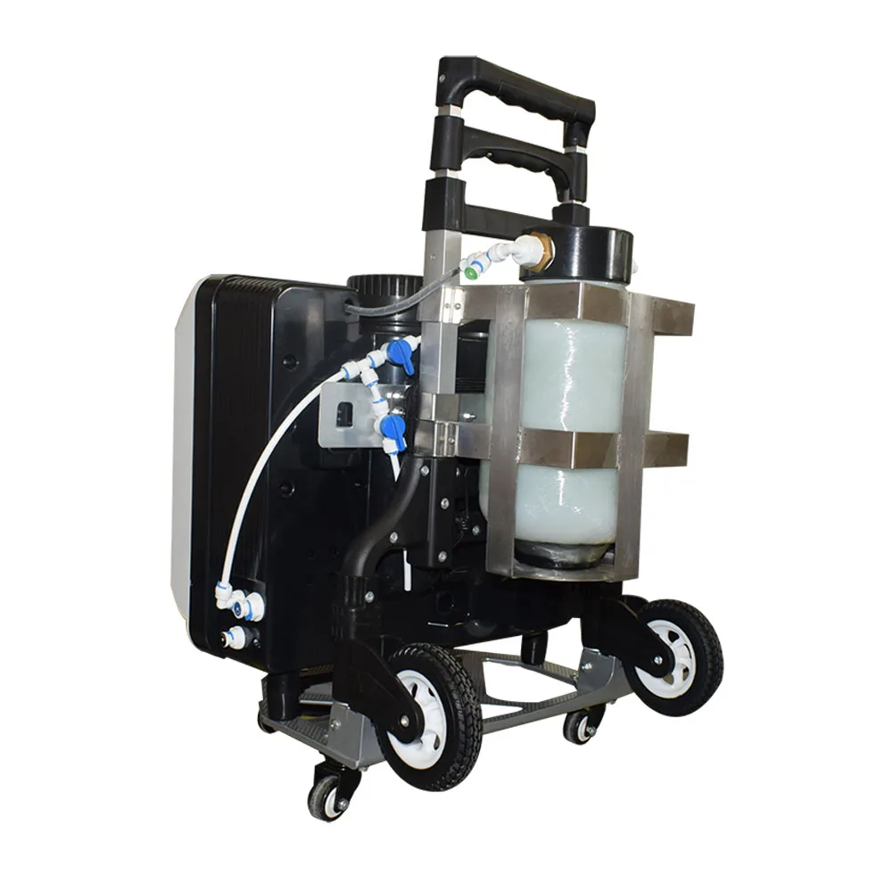 Windows Glass Solar Panel Cleaning System With 400 Gpd Ro Di Filter/Window Cleaner Water Filtration System