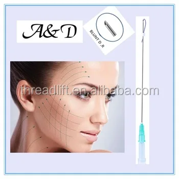 Лидер продаж 2022, игла cannula pdo pcl, подъем резьбы 4d 6d cog с зажимами