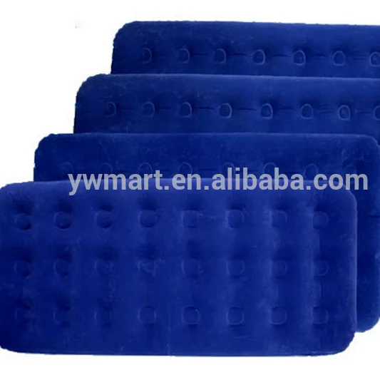 New arrival product fashion PVC flocked inflatable mattress air bed double