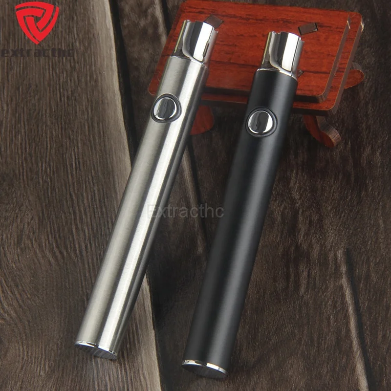 Лидер продаж, электронная сигарета, большой перезаряжаемый предварительный нагрев, переменное напряжение, 510 нитей, cbd масляный картридж, ручка, вейп-аккумулятор