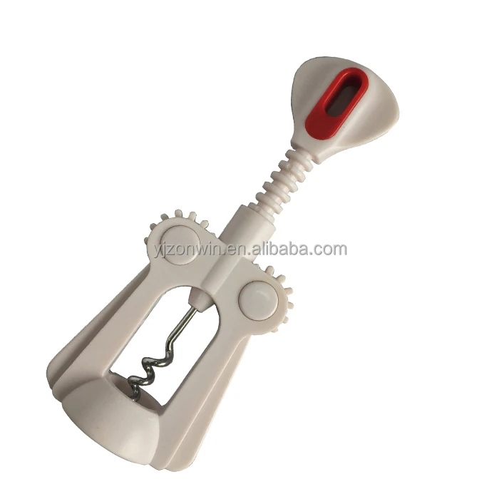 Item L2-006 stainless steel Low Price shrimp knife bottle opener with PP handle
