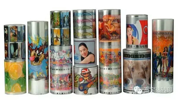 plastic(PS ABS ) pen barrel   Heat Transfer Printing Film with cartoon designs