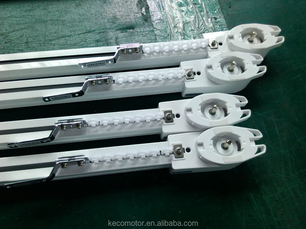 KECO  super quiet electric curtain track system with remote curtain motor of alexa voice control and google home control