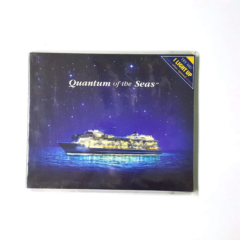 New product 25*20*2cm paper picture photo frame with led light