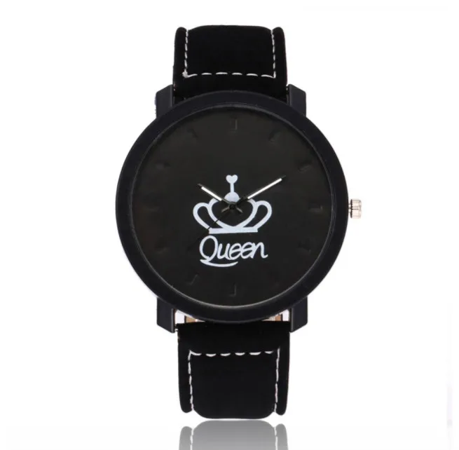 Fashionable Personality King and Queen Crown Watches Couple Watches