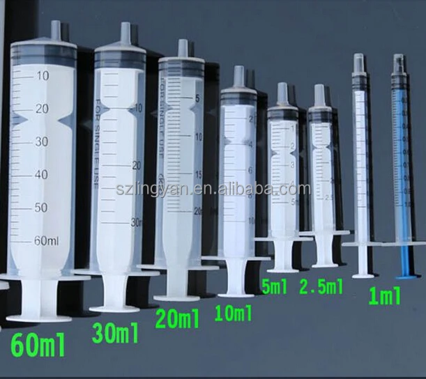 
disposable syringe 1ml 5ml 10ml 