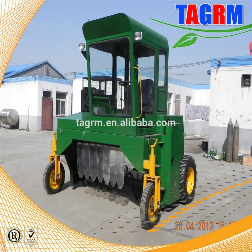 Органическое удобрение компост токарный станок TAGRM manufacturering корова навоза компост токарь