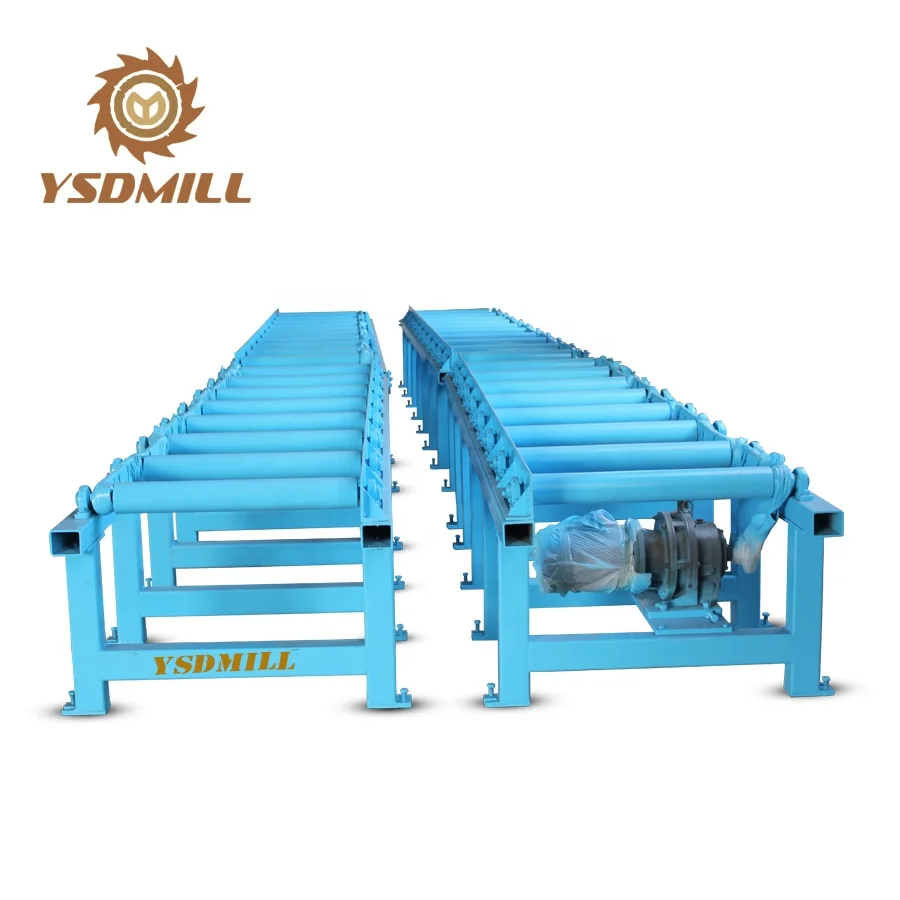 Sawmill Wood Cutting Panel Automatic Roller Conveyor China