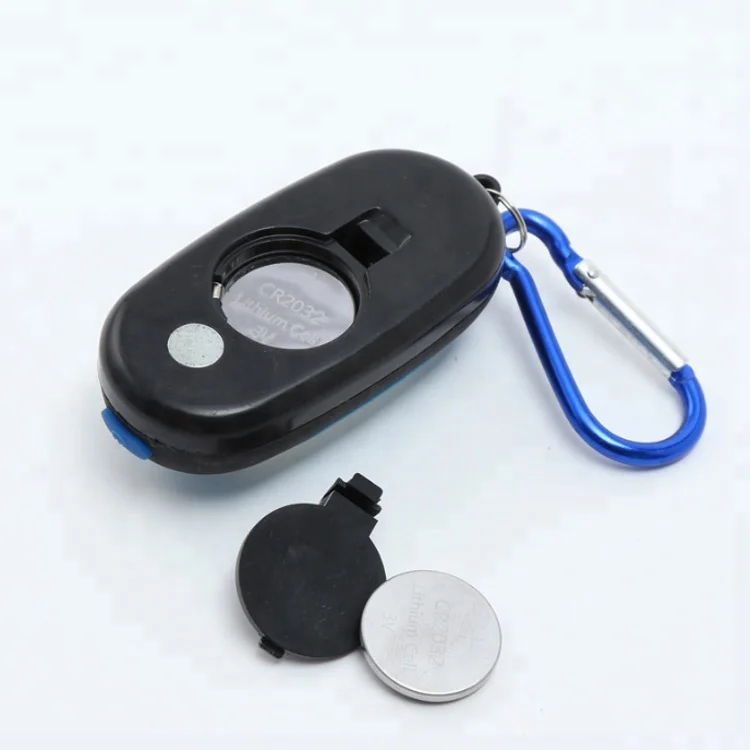 Портативный светодиодный мини-фонарик, Карманный Брелок COB с магнитом и карабином, 4 разных цвета