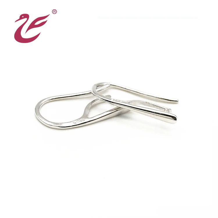 2021 Latest Design fashion model sterling silver earring hooks DIY jewelry finding earring wire earring finding