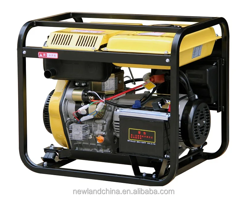 3kw air cooled open frame diesel generator single phase 3kVA