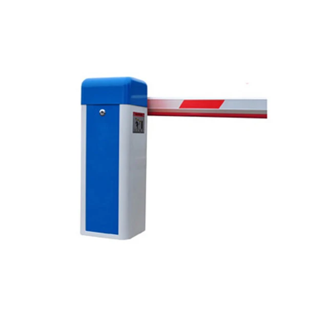 Led Light Heavy Duty Parking Entrance Automatic Barrier Gate with Single Bar