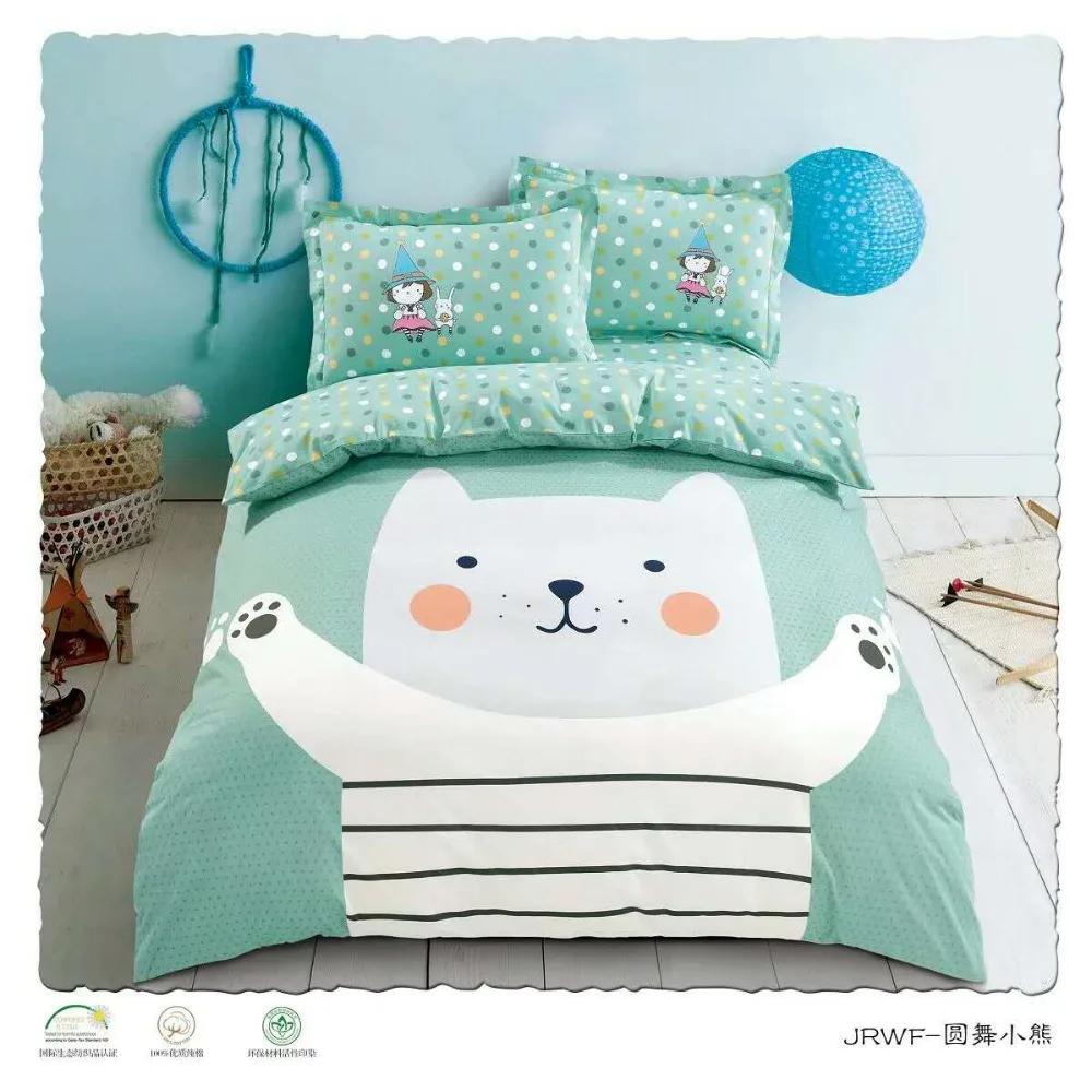 good quality bedding set bed linen with pillows for wholesale