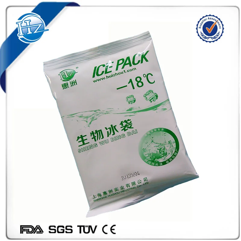 Nice Quality Wholesale reusable disposable gel ice pack for seafood shipping food delivery