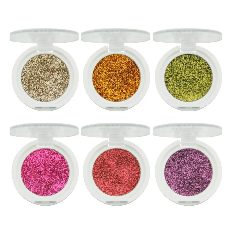 Best Sale OEM Cosmetics Shiny Glitter Liquid Single Eyeshadow Tube Waterproof Glitter Liquid Eyeshadow Eye Shadow 12 Colors 35g