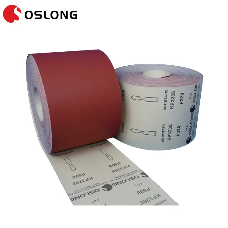 E weight paper flexible sand belt for hardware grinding