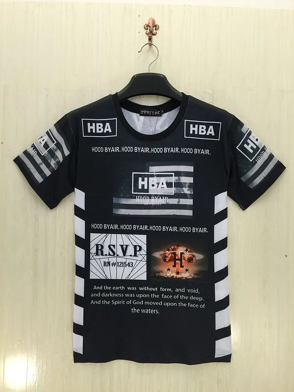 Wholesale 69 Hood Men Hba New By Number Arrival Air T Shirt thsdQr