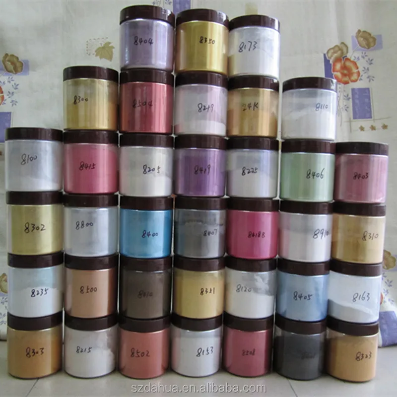Wholesale mica powder for soap making ,nail polish ,resin art
