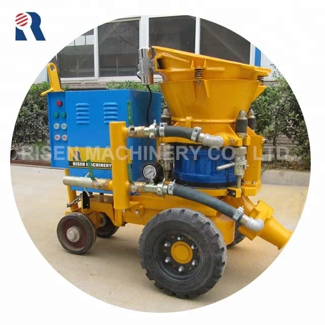 
High-quality RISEN dry mix shotcrete machine PZ-5 - shotcreting machine on Fair 