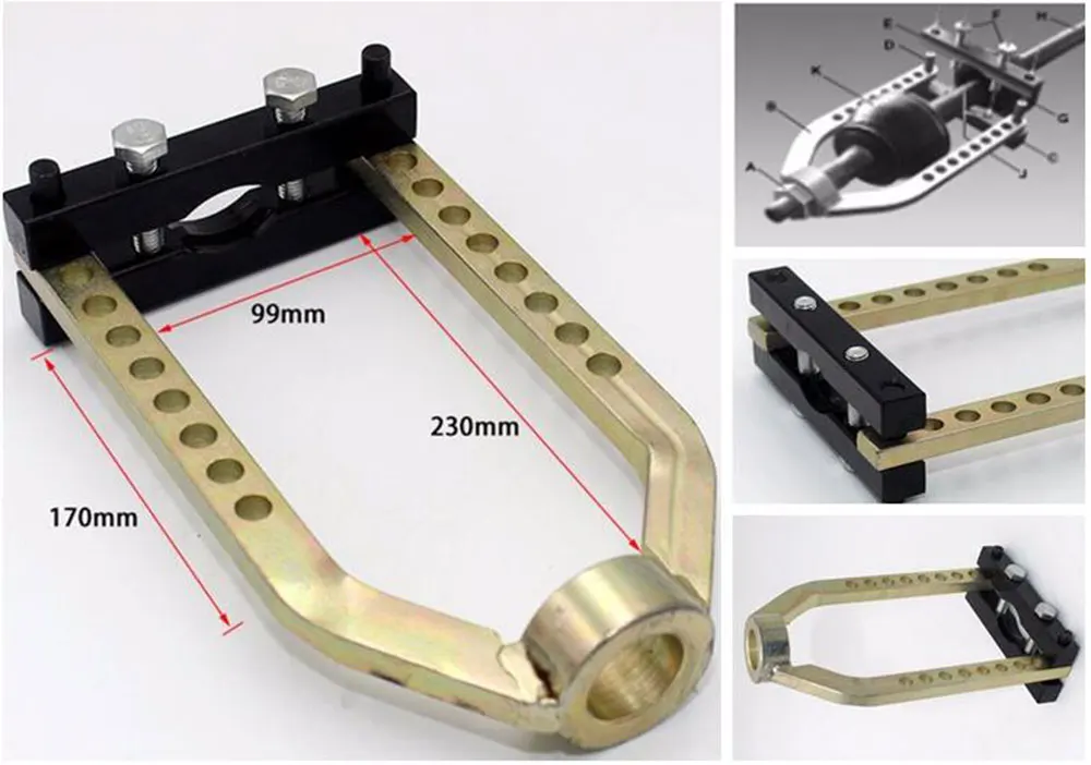 CV joint assembly remover tool