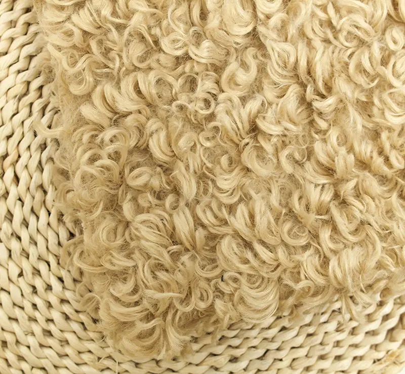 Curly faux fur fabric photography props,bakset cushion blanket for baby photography props