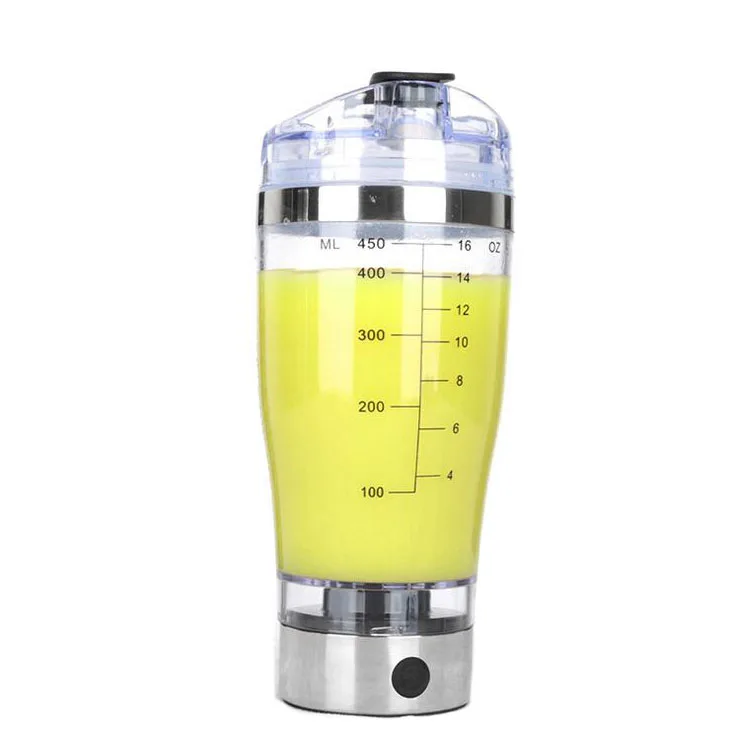 Stylish Stainless-Steel Electric Shaker Bottle Portable Vortex Mixer shaker