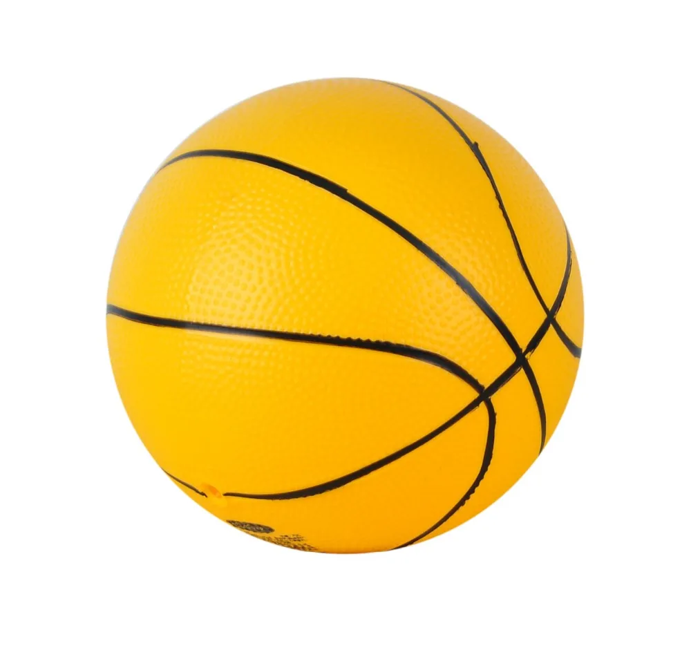 Wholesale mini basketball PVC material kids elastic sports toy ball outdoor