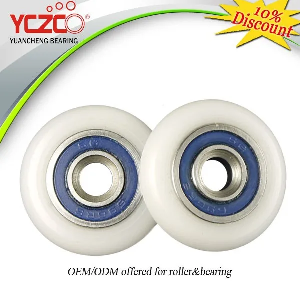 
surface mounted glass sliding door pulley roller 