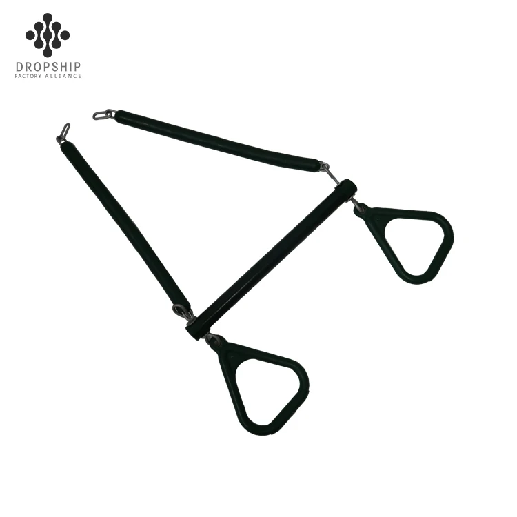 SA-148 2022 Hot sell good quality  Kids playing  set with triangle rings trapeze bar with rope wooden trapeze bar swing