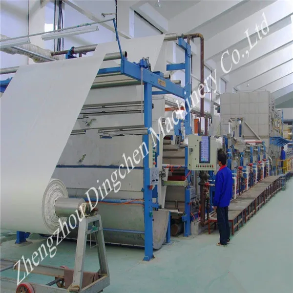 2850mm culture paper making machine with high capacity in good price and best quality