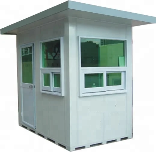 10ft sentry box kiosk portable guard house modular prefabricated tiny house
